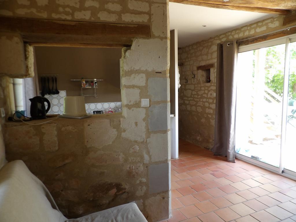 Les Caves Hotell Ambillou-Château Eksteriør bilde